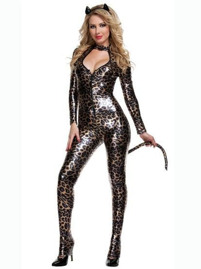 Wild Sexy Cheetah Halloween Costume-Cheetah-Theone Apparel