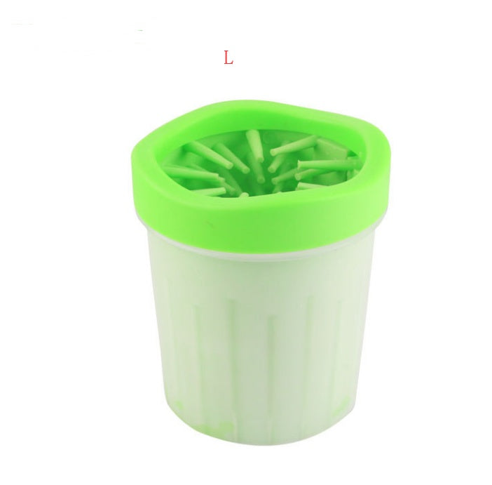 Silicone Dog Paw Washer Cup For Quick Cleaning
