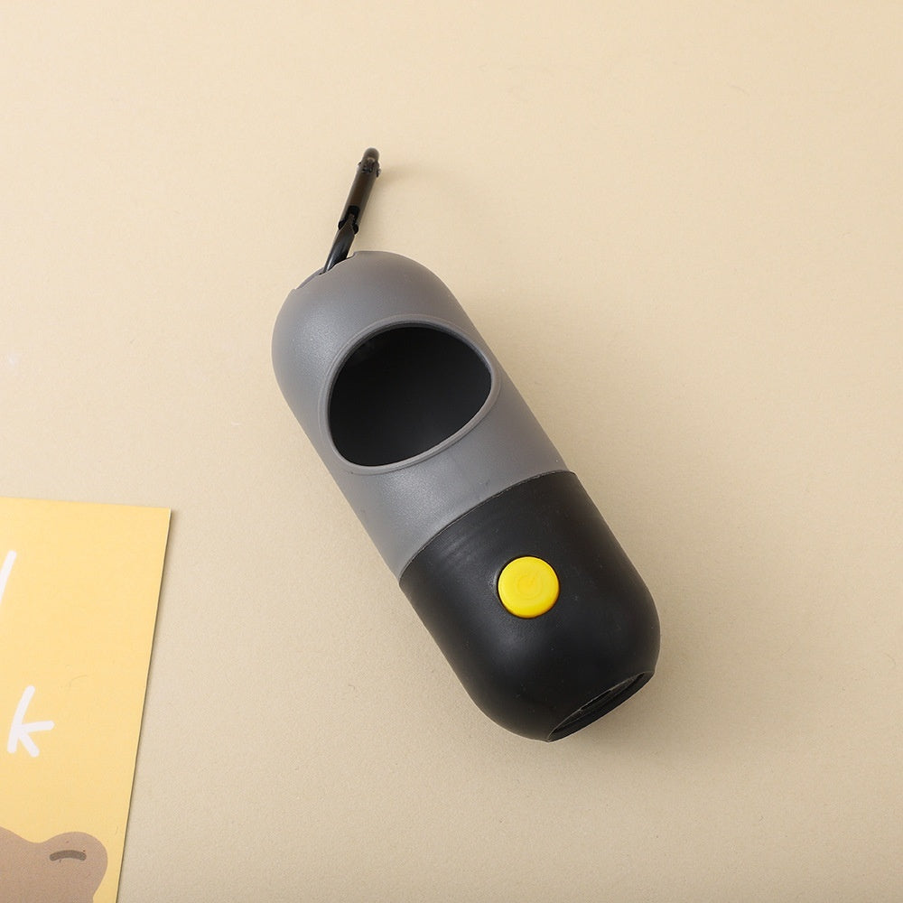 LED Light Pet Waste Bag Dispenser For Easy Cleanup