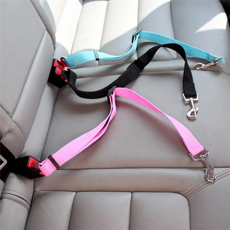 Adjustable Pet Car Seat Belt Harness Clip For Safety