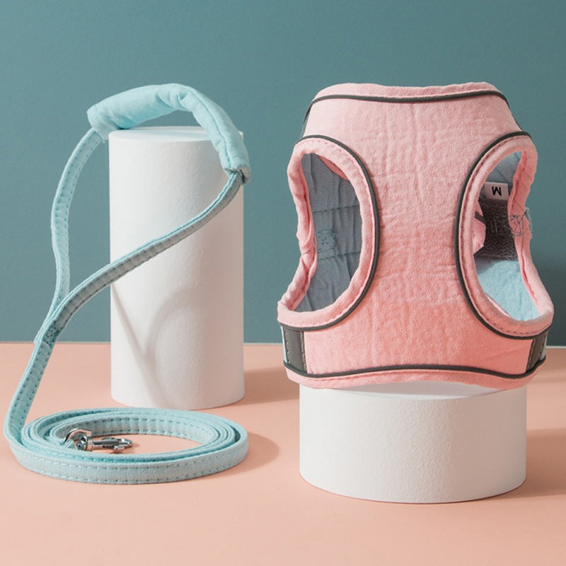 Adjustable Cat Harness And Leash Set For Safe Walks