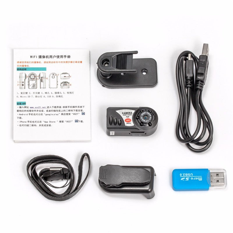 Wireless WiFi Remote Network Camera With Night Vision And Recording