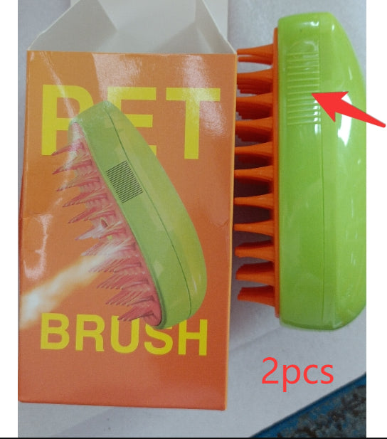 3 In 1 Electric Steam Brush For Grooming And Massage
