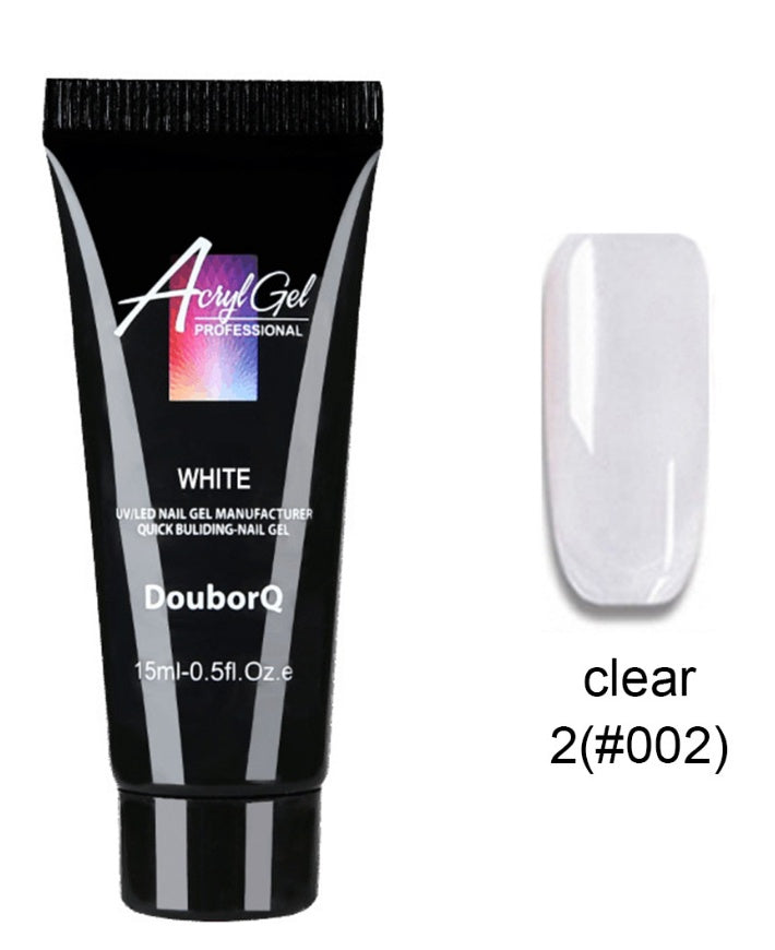 Professional Quality White Poly Gel for DIY Nails