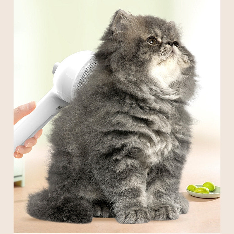 Self Cleaning Pet Comb With Built In Mist Humidifier