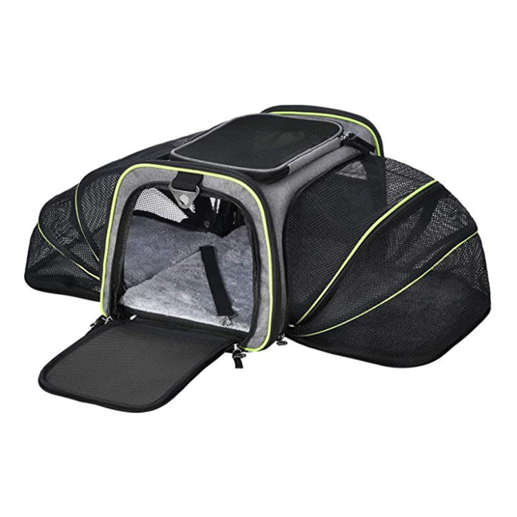 Airline Approved Expandable Soft Pet Carrier For Travel