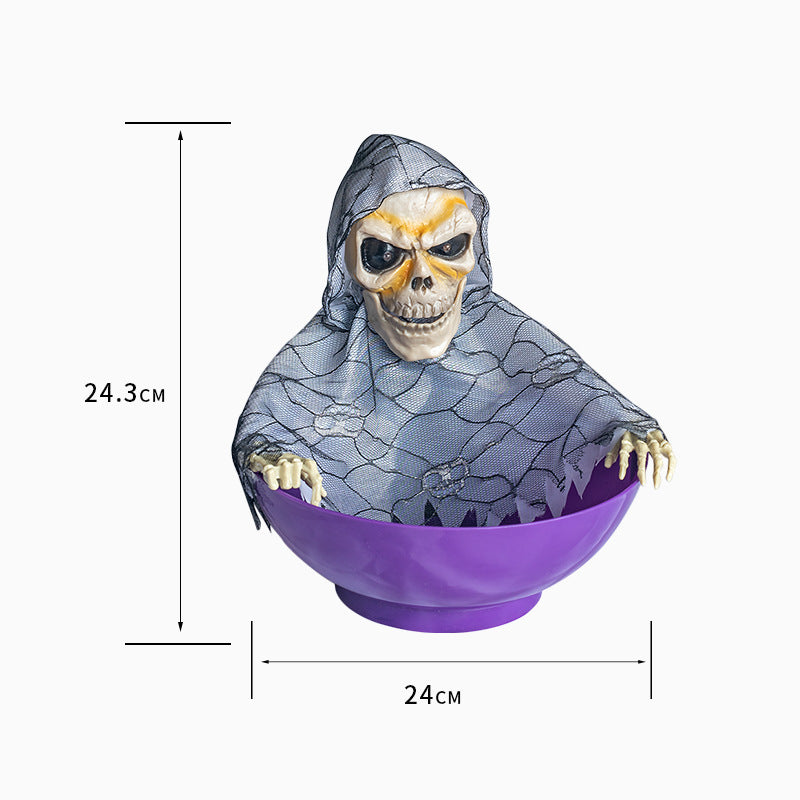 Halloween Ghoul Trick or Treat Bowl met bedekking