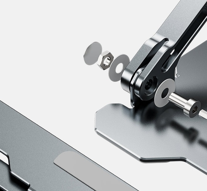 Adjustable Aluminum Laptop Stand With Heat Dissipation And Ergonomic Design