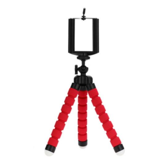 Compatible with Apple, Mobile Phone Mini Flexible Octopus Tripod Stand for Smartphone Clip Holder Mount Stabilizer Video Grip Monopod Table Gorillapod