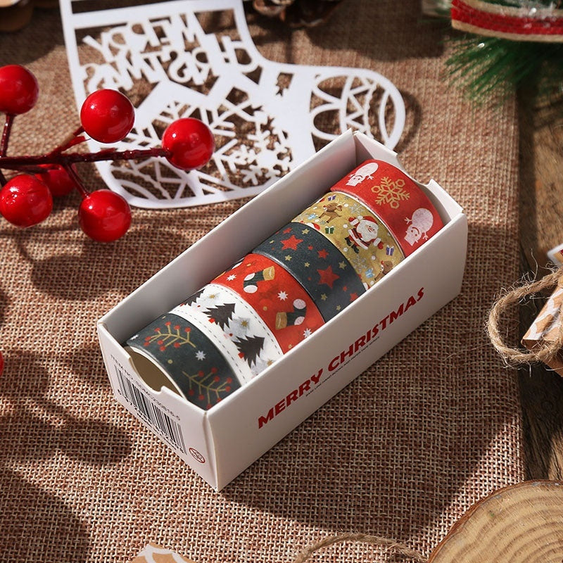 Christmas Themed Washi Tape and Christmas Gift Wrapping Tape