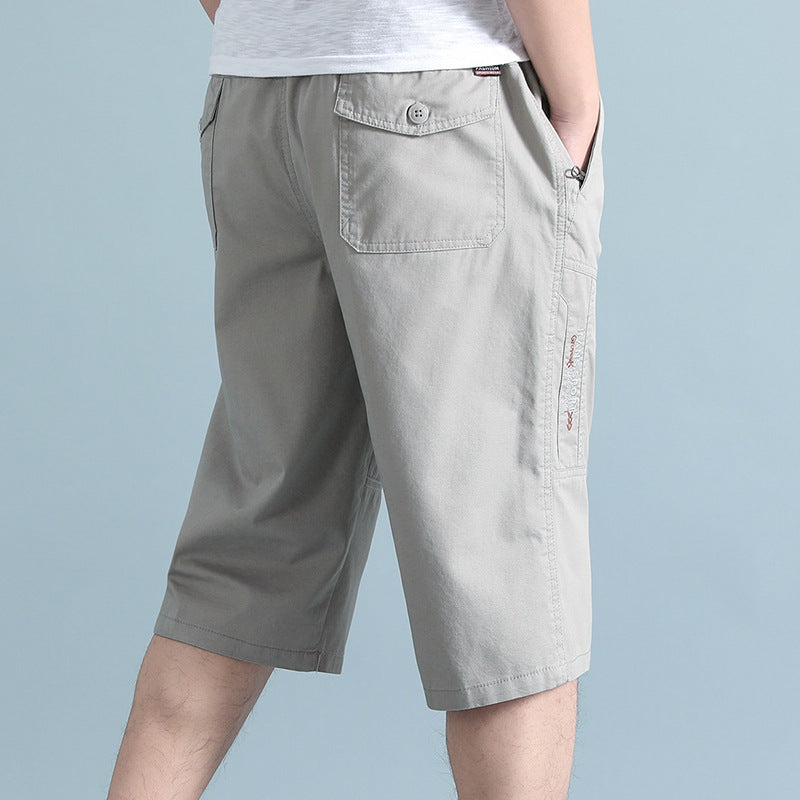 Breathable Cotton Jogger Trousers Designed for Active Comfort-Light Gray-Theone Apparel