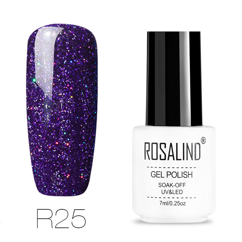 Glittering Stars Sparkly Soak Off Gel Nail Polish-R25-Theone Apparel