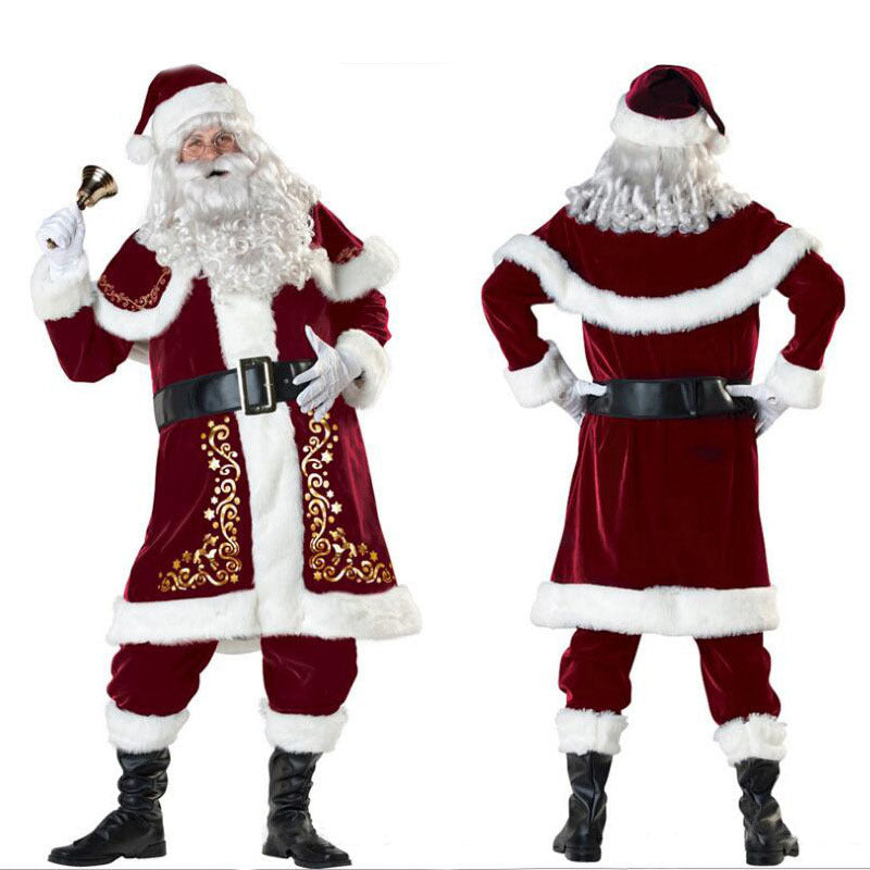 Men and Women's Mr. and Mrs. Claus Couples Outfits for Christmas-Theone Apparel