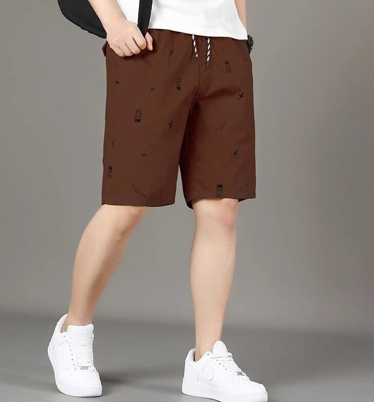 Relaxed Fit Mid-Length Trousers Delivering Laidback Everyday Comfort-Theone Apparel