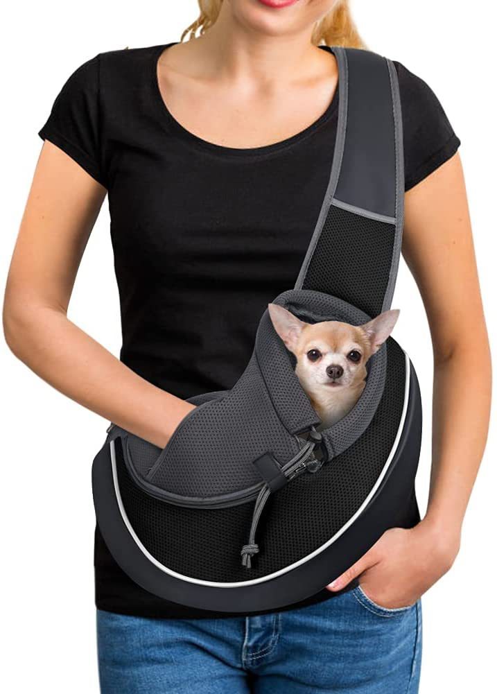 Stylish Outdoor Crossbody Pet Carrier Bag For Dogs And Cats-Theone Apparel