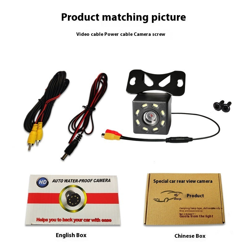 Car Reversing Image Camera HD Night Vision Rear View Car Camera