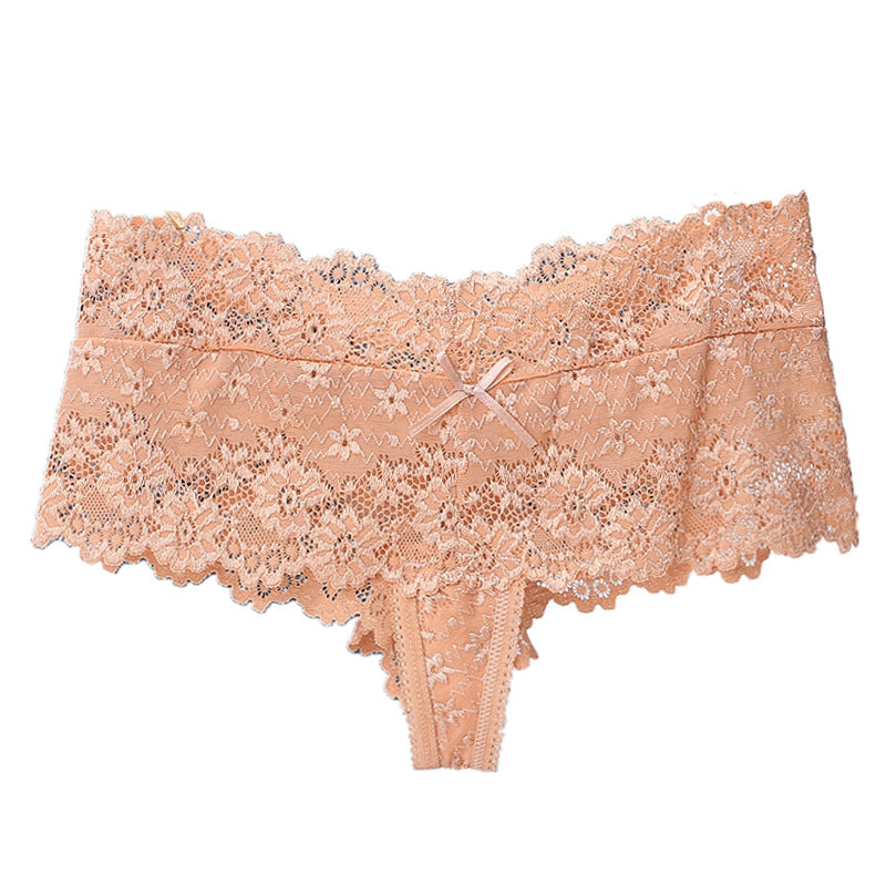 Lacy Low Rise Briefs with Lace Designs.