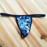 Skulls and Lace Front Thong