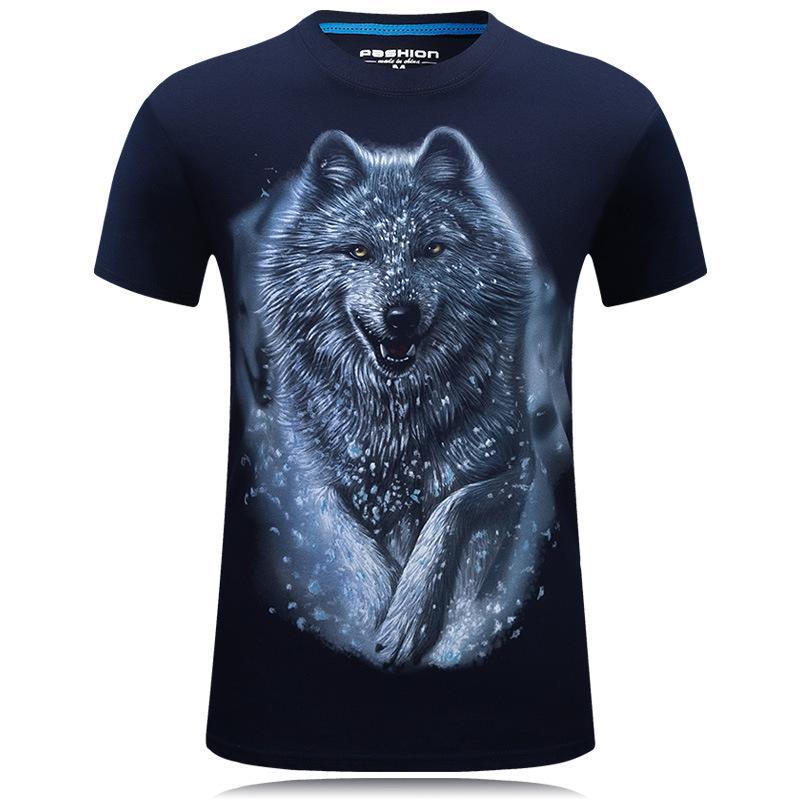 Camiseta estampada White Wolf Wonderland