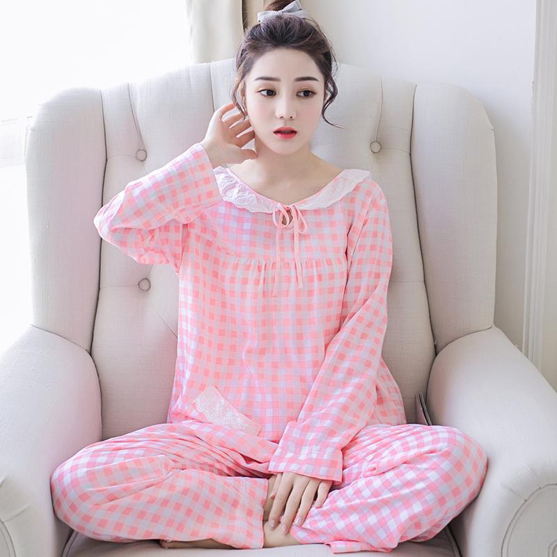 Chic Gingham Print Nightwear Set - Theone Apparel