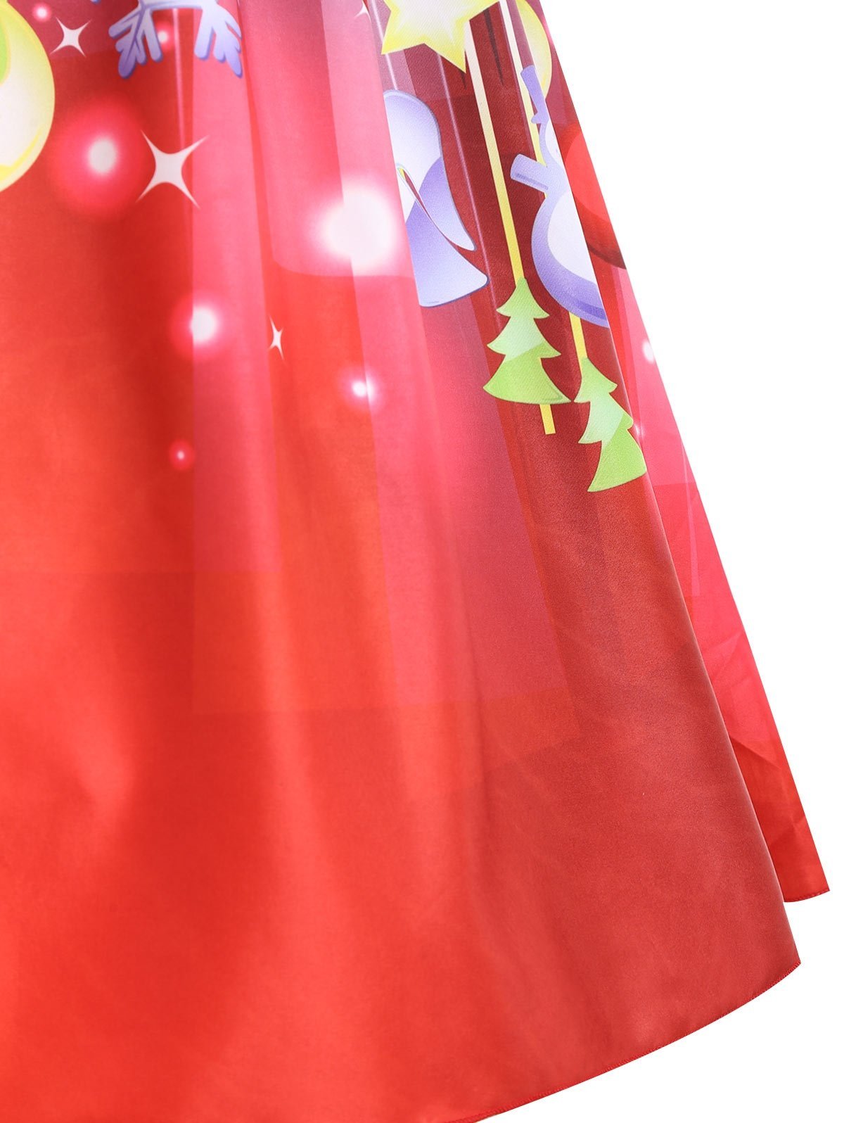 Christmas Stars Plus Size Dress - Theone Apparel