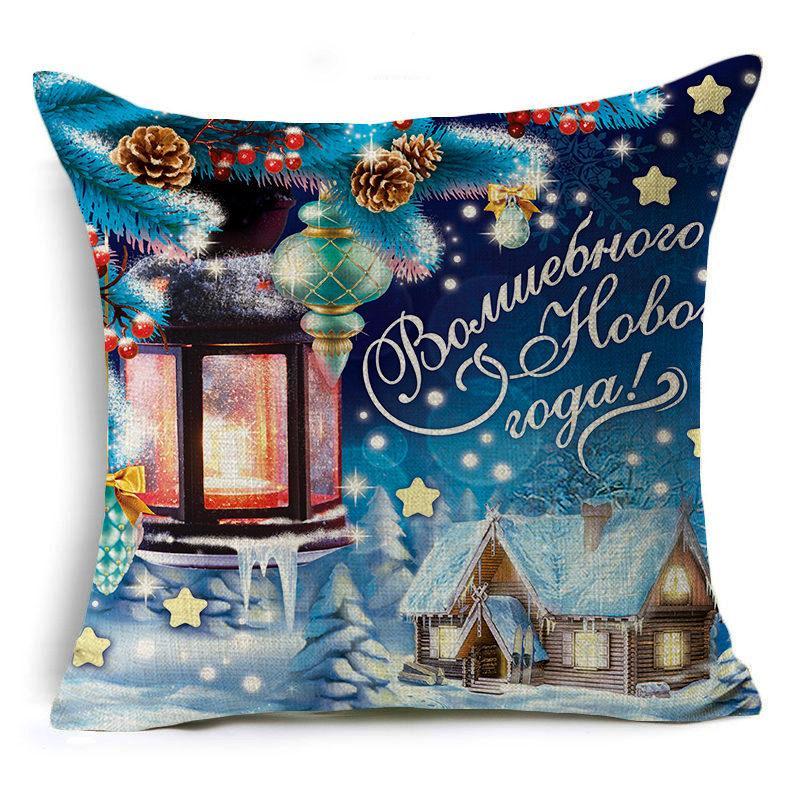 Christmas Tidings Printed Pillow Covers - Theone Apparel