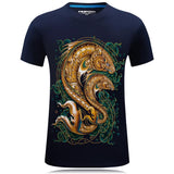 Symbolisches schüchternes Fisch-Front-Design-Shirt