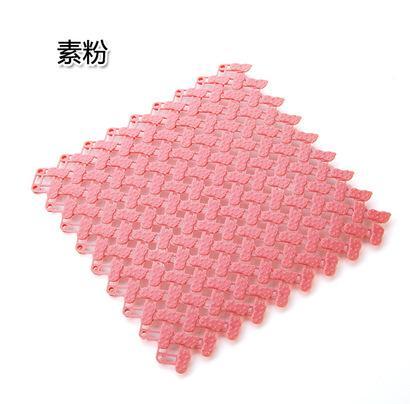 Extra Thick Nonslip Bubble Bath Mat-Light Pink-Theone Apparel