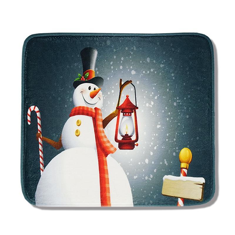 Festive Christmas Holidays Chair Mats