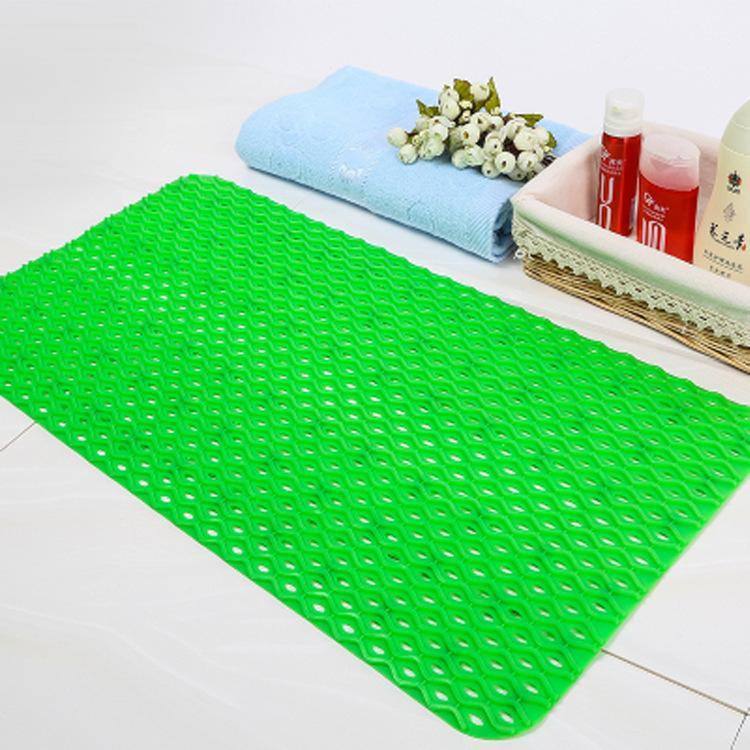 Grand tapis de bain à masse non glissé rectangulaire