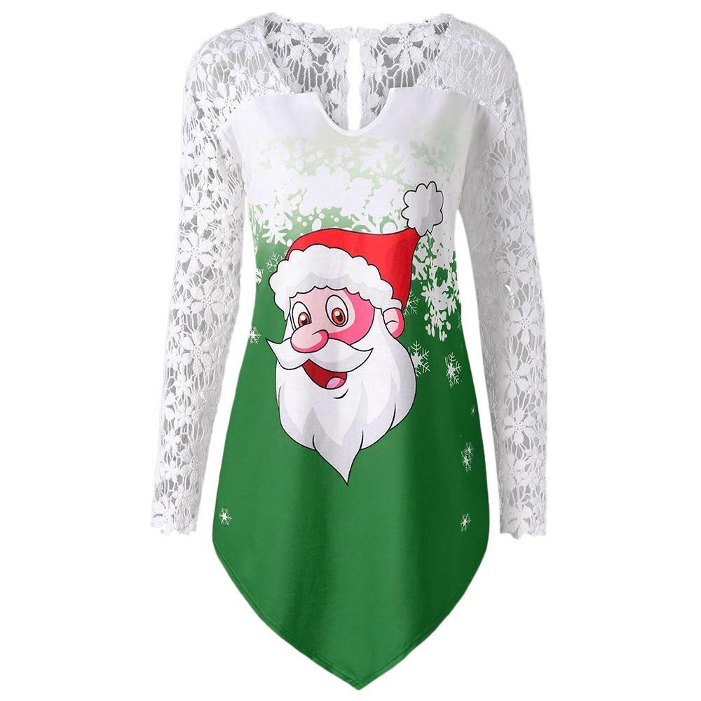 Chemise de Noël de la taille du Père Noël