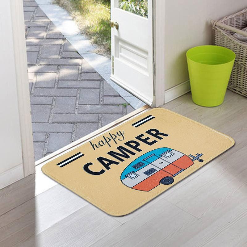 Happy Camper Mini RV Door Mat