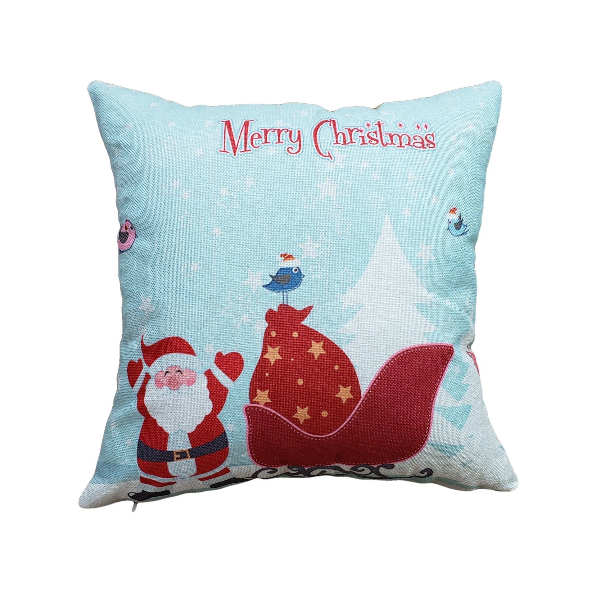 Selamat Liburan Sampul Bantal Natal