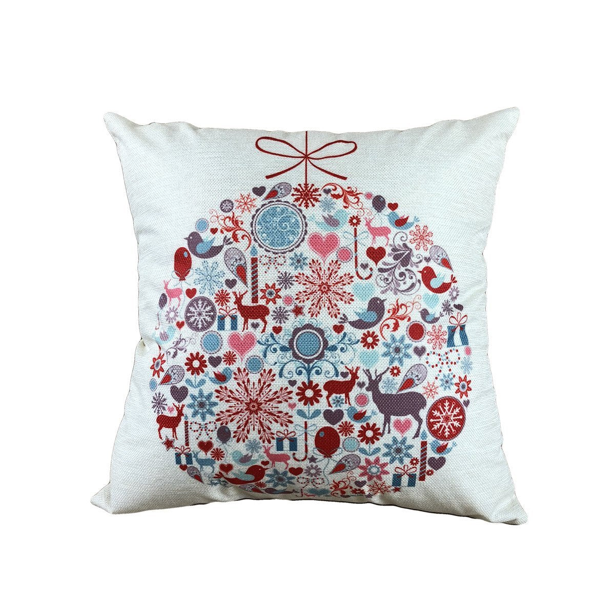 Happy Holiday Christmas Pillow Covers-601-0015-S10-Theone Apparel