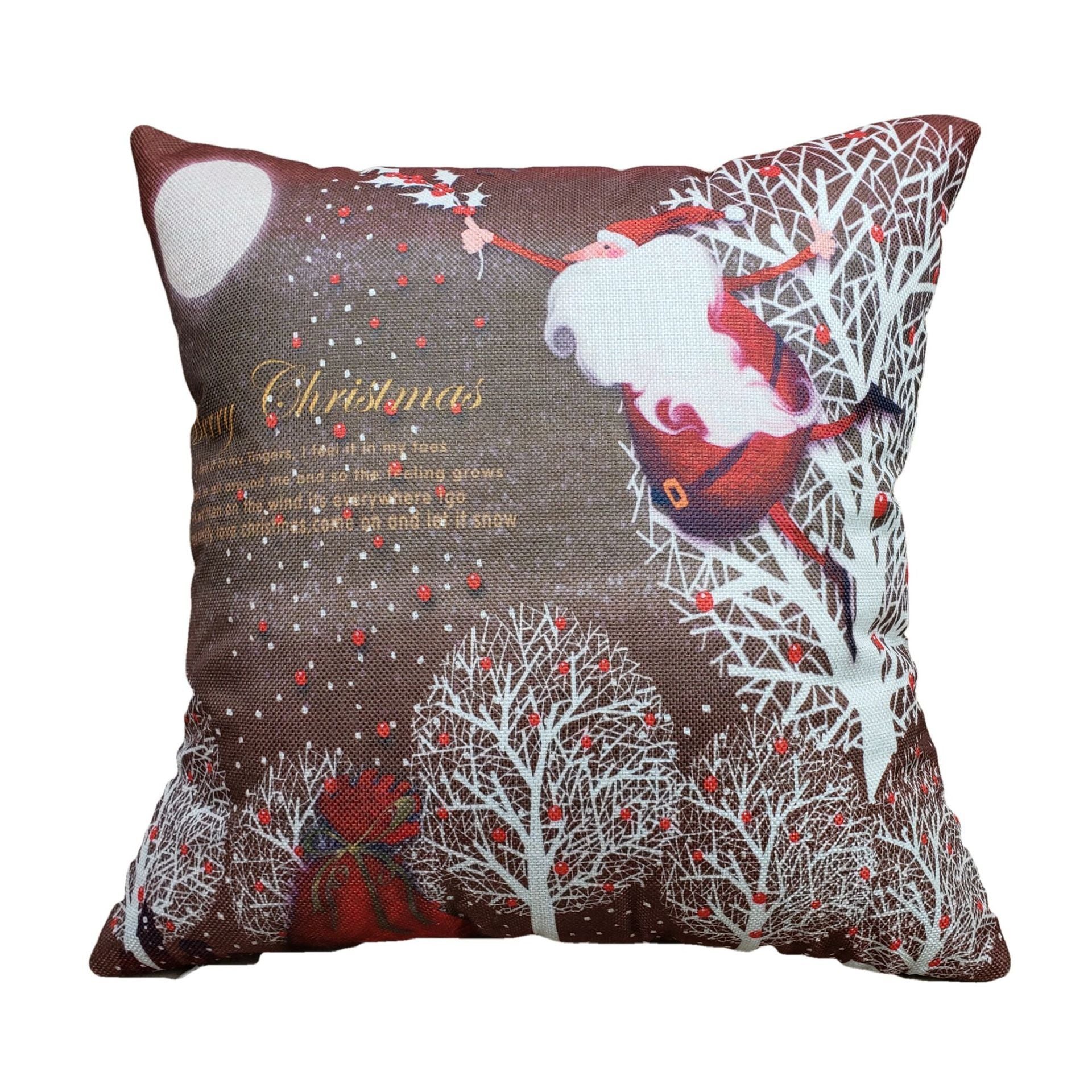 Happy Holiday Christmas Pillow Covers-601-0015-S9-Theone Apparel