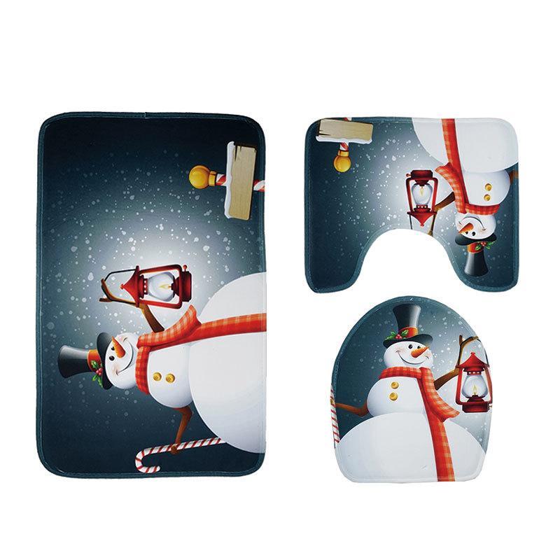 Happy Holidays Christmas Cheer Rug Set-621-0004-S1-Theone Apparel