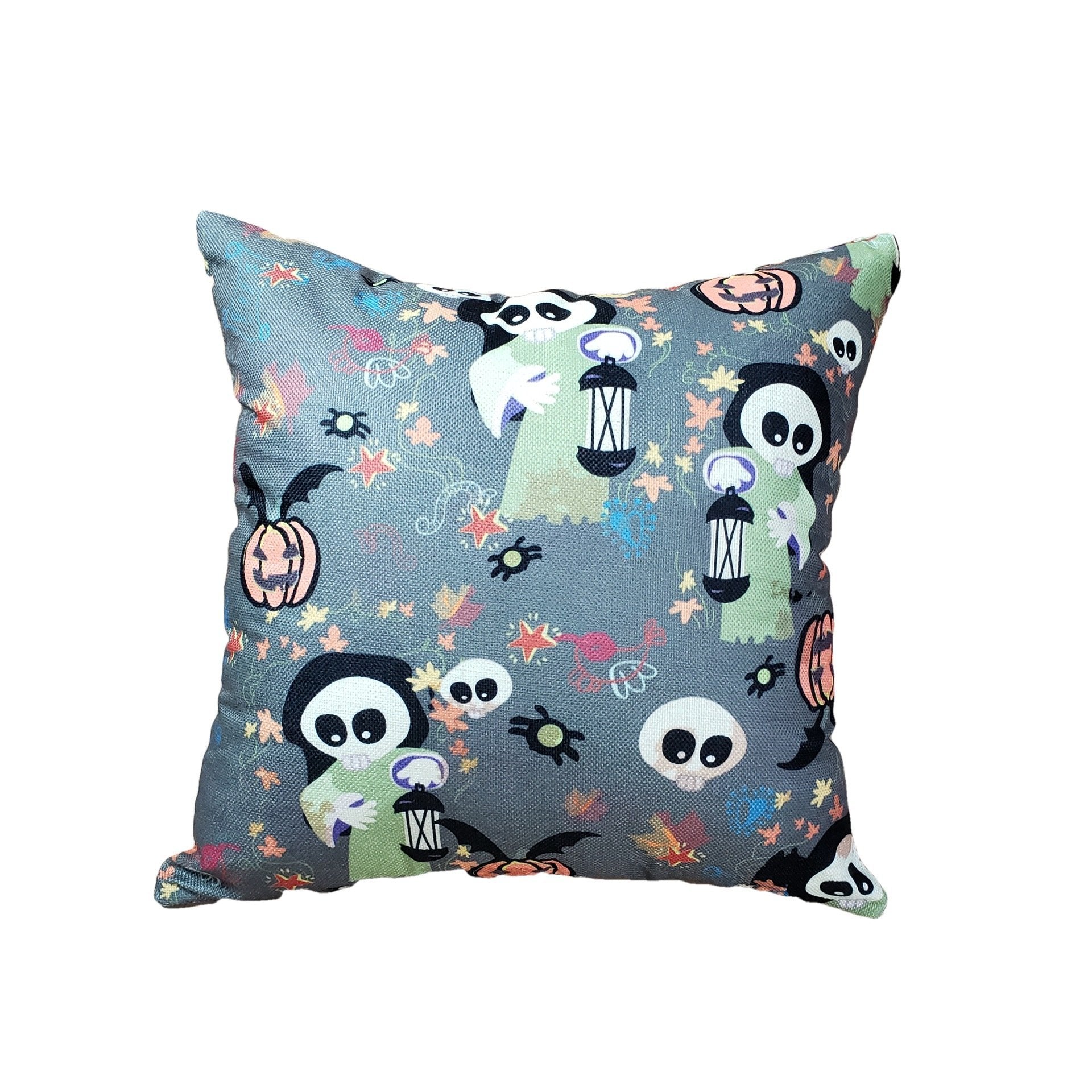 Haunted Halloween Print Pillow Covers-601-0051-S14-Theone Apparel