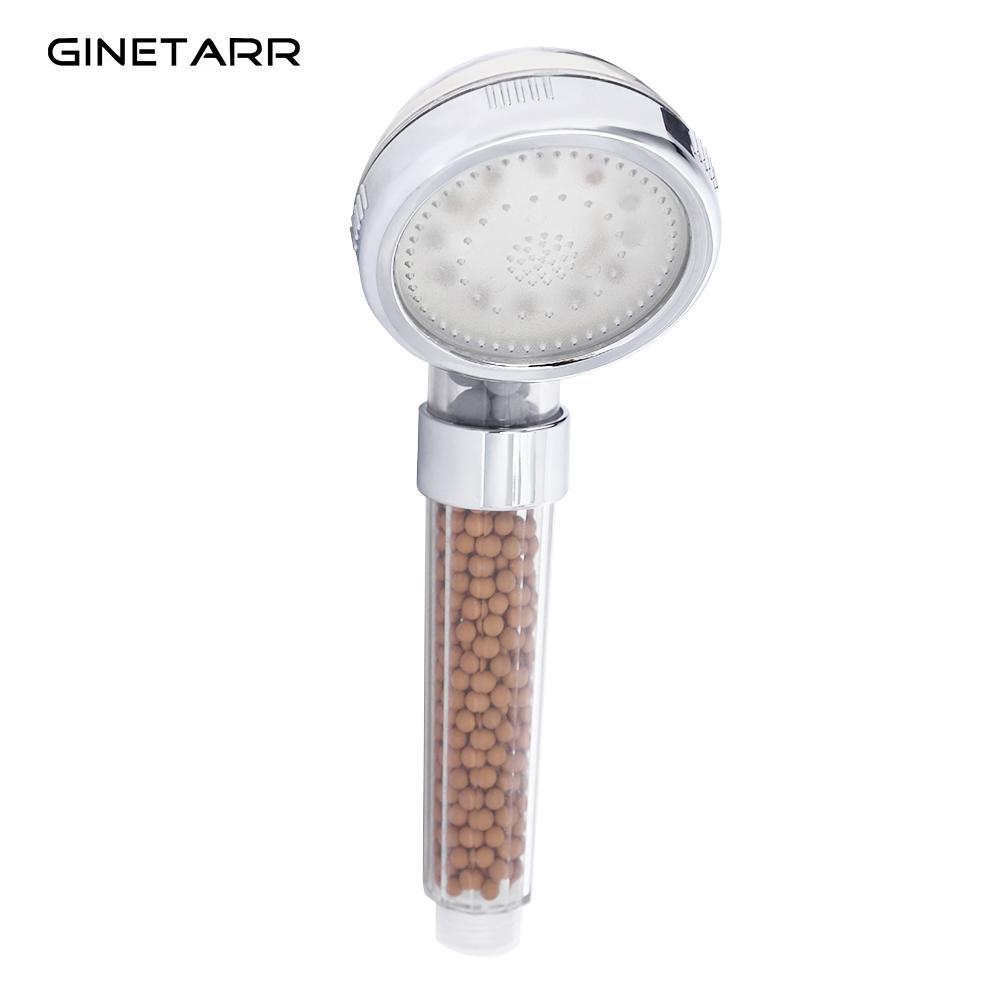 LED Temperature Sensing Shower Head