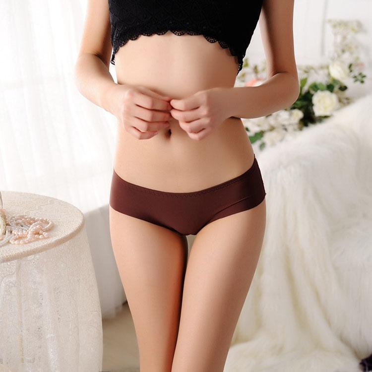 Lace Bum Low-Rise Boyshort Panties-Brown-Theone Apparel