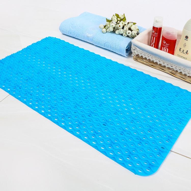 Grand tapis de bain à masse non glissé rectangulaire