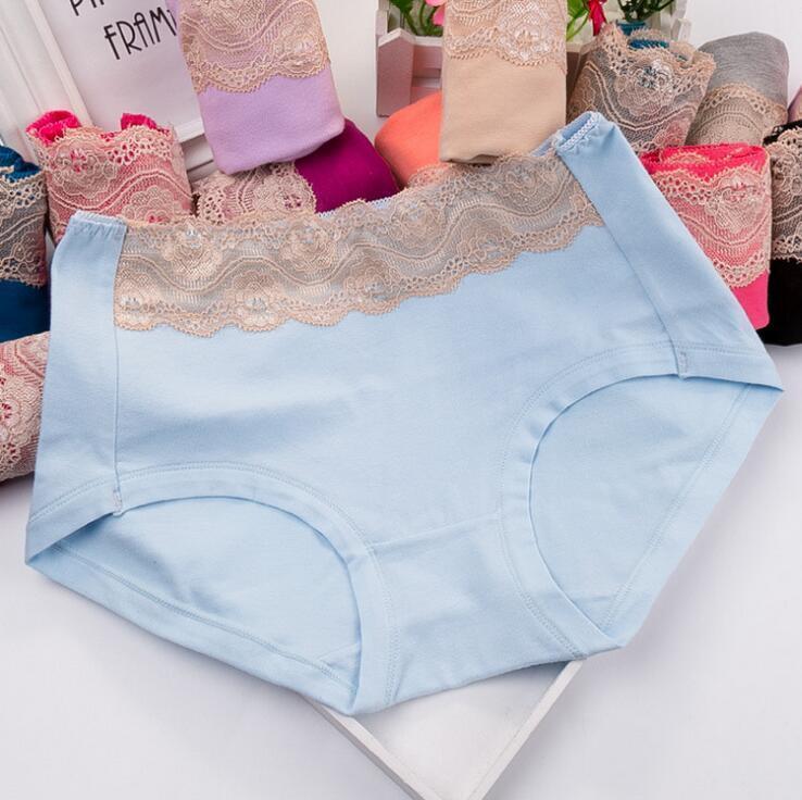 Lace Top High Rise Hipster Panty