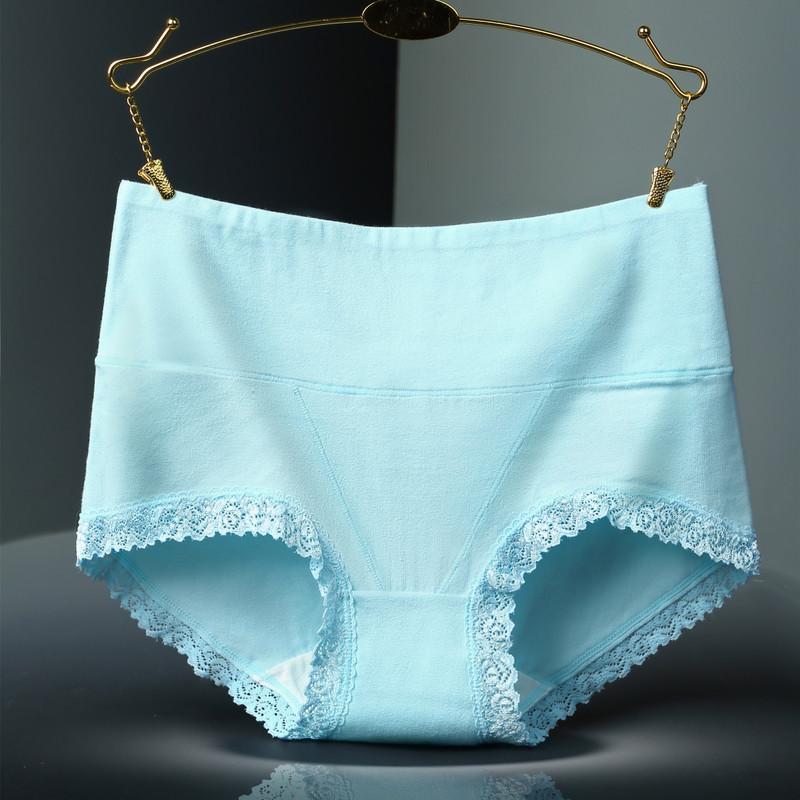 Panty ajustador de cadera con ribete de encaje