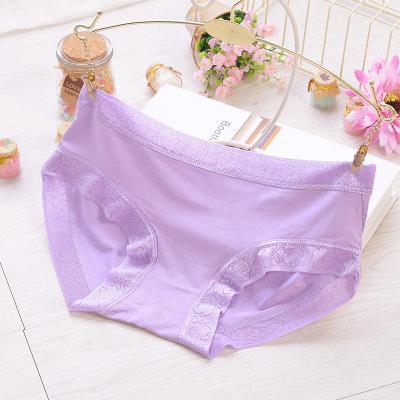 Flowery Trim Tummy Tuck Panty