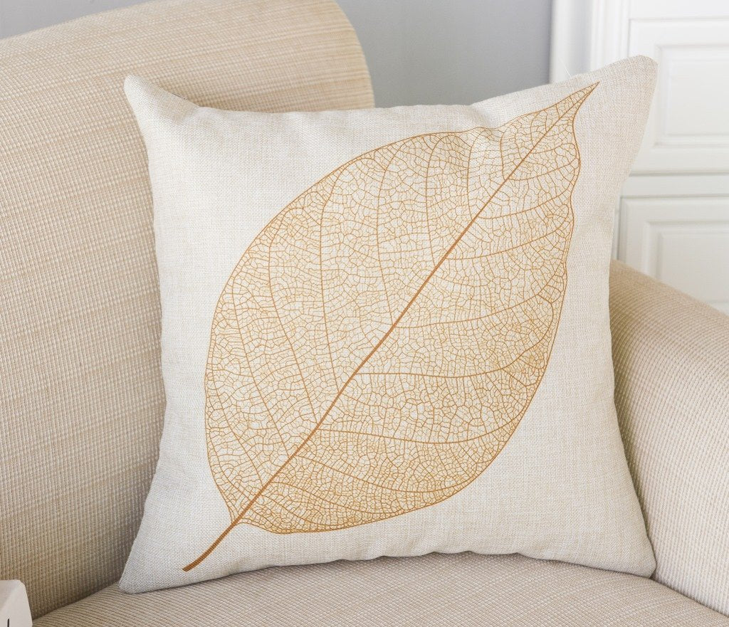 Lost in Leaves Printed Pillow Covers