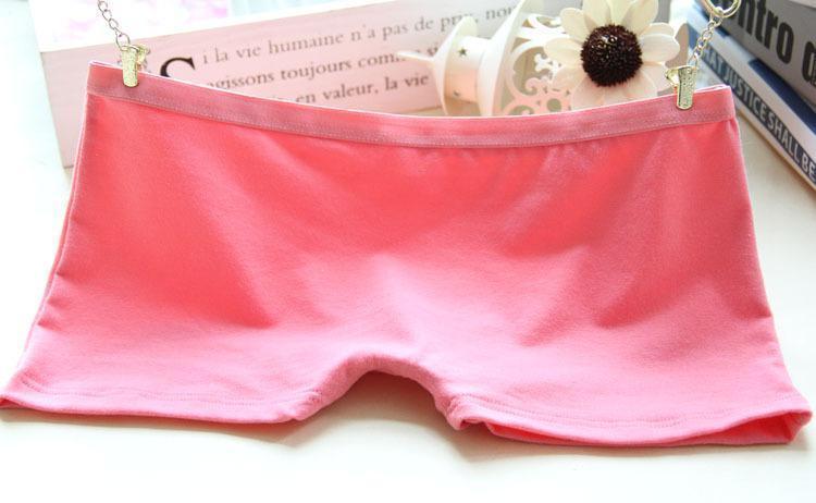 No Show Stretch Boyshort Panty-Hot Pink-Theone Apparel