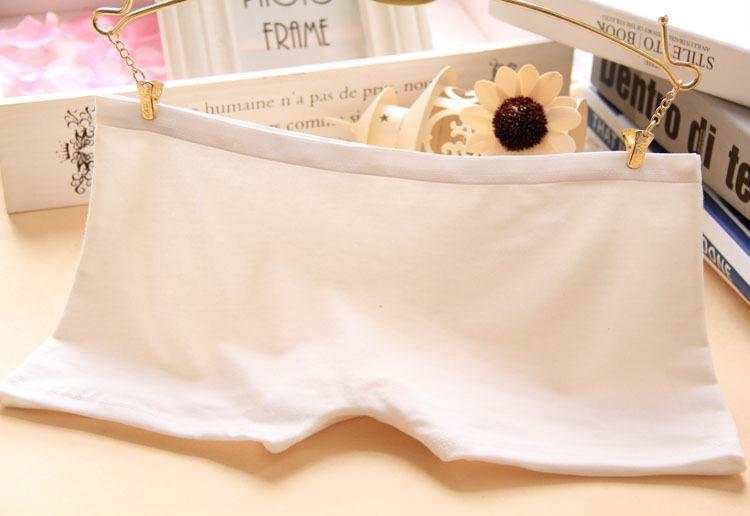 No Show Stretch Boyshort Panty-White-Theone Apparel