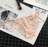 Lace Detailed Full Coverate panties with Ribbon Details