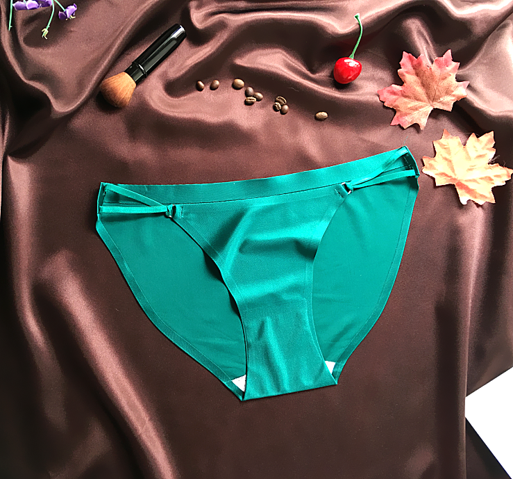 Opaque Silky Smooth Full Coverage Panties-Green-Theone Apparel