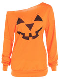 Jack o Lantern Halloween Sweater