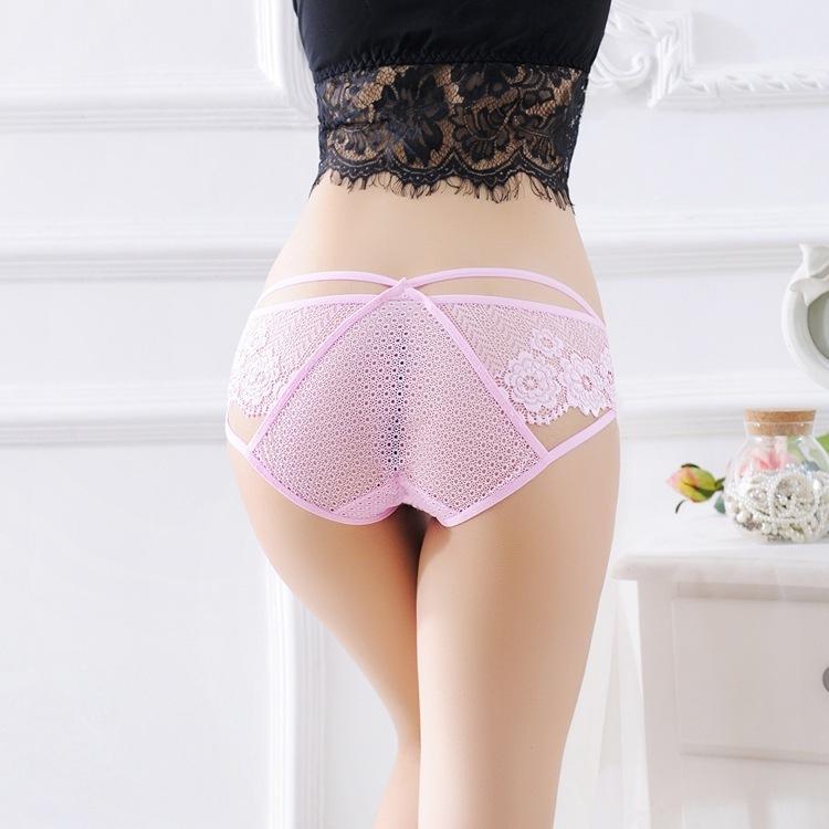 Peekaboo Eyelet Lace Strap Tanty